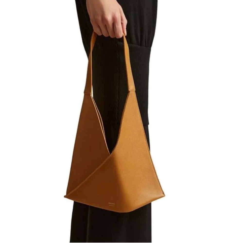**ISO** Khaite brown leather Sara bag